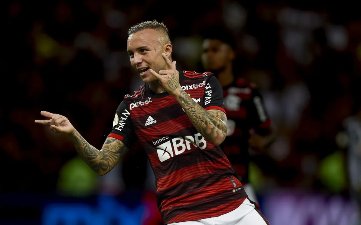 Everton Cebolinha é dúvida para próximos jogos do Flamengo