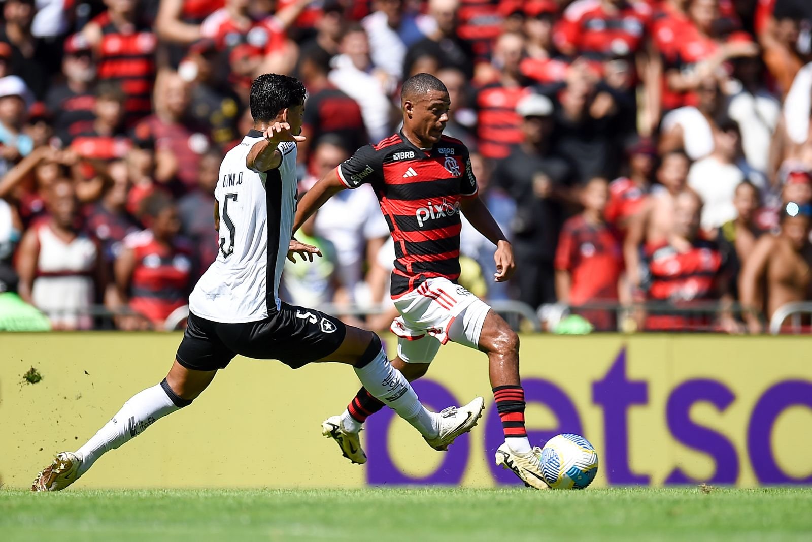 Botafogo derrota o Flamengo