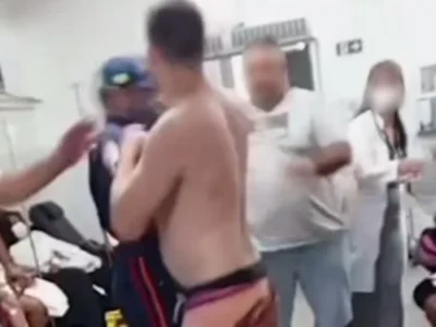 Paciente ataca socorrista do SAMU em hospital de Sergipe - Vídeo