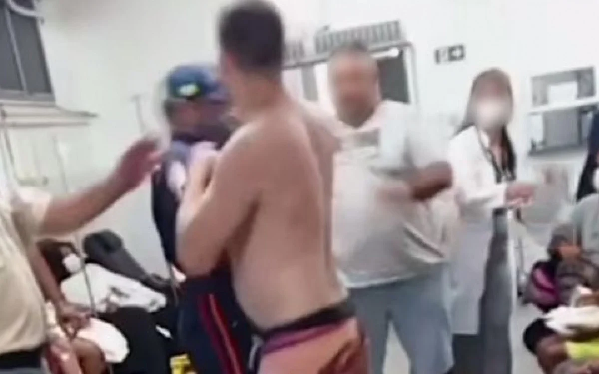 Paciente ataca socorrista do SAMU em hospital de Sergipe - Vídeo