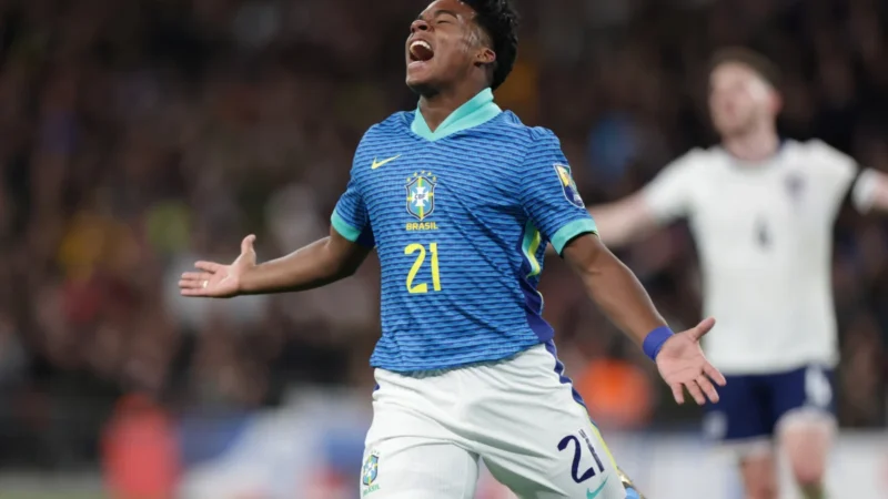 Real Madrid segue planos com Endrick, mesmo com chegada de Mbappé