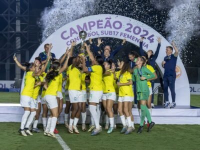 Seleção Feminina Sub-17 é campeã do Sul-Americano