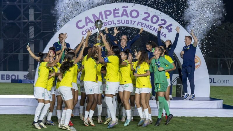 Seleção Feminina Sub-17 é campeã do Sul-Americano