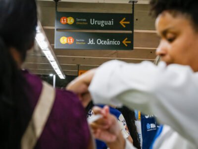Vacinação contra a gripe continua no Metrô