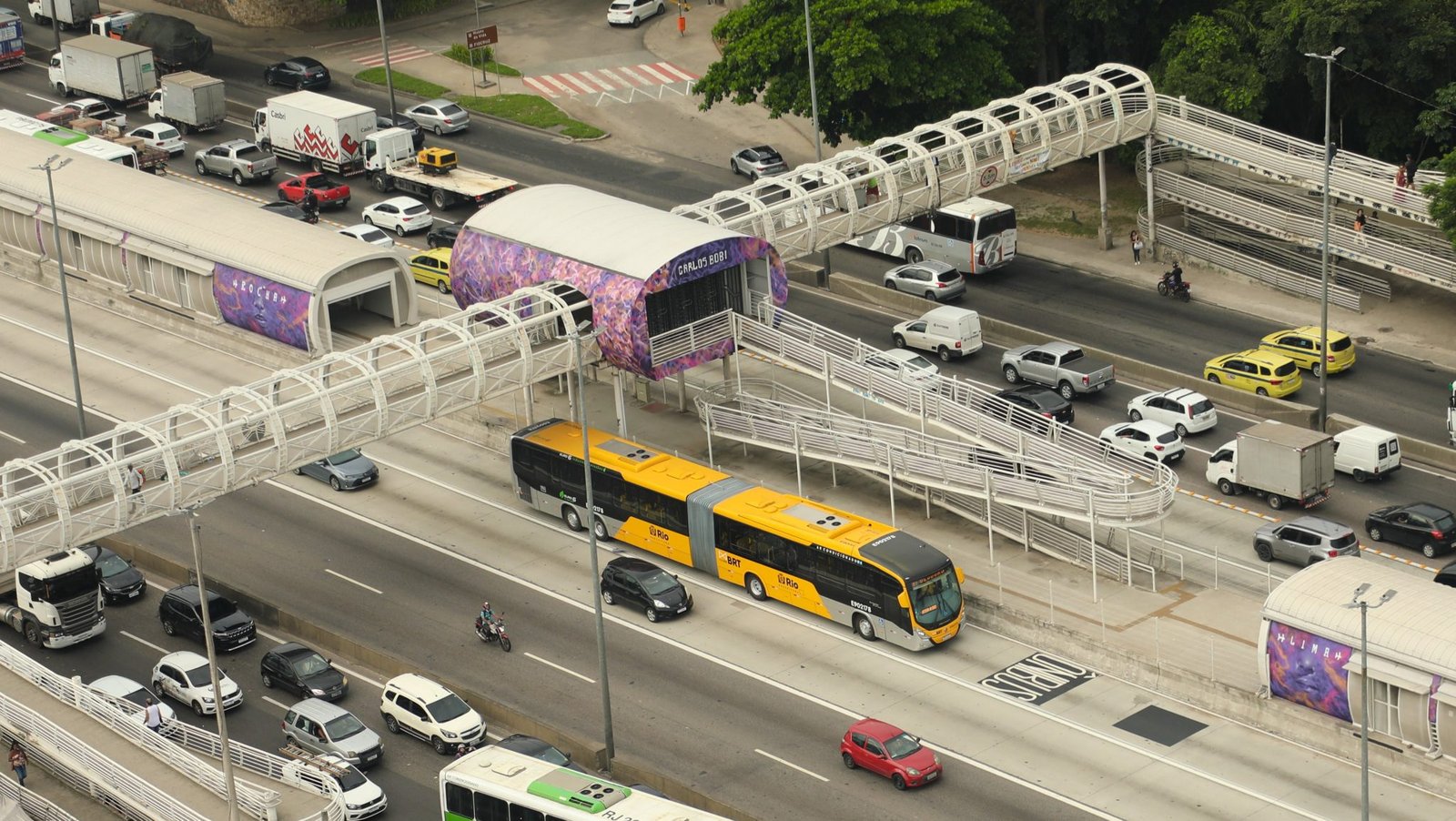 BRT Transbrasil inaugura nova linha nesta quarta-feira (15) | Marcelo Piu/Prefeitura do Rio/Divulgação