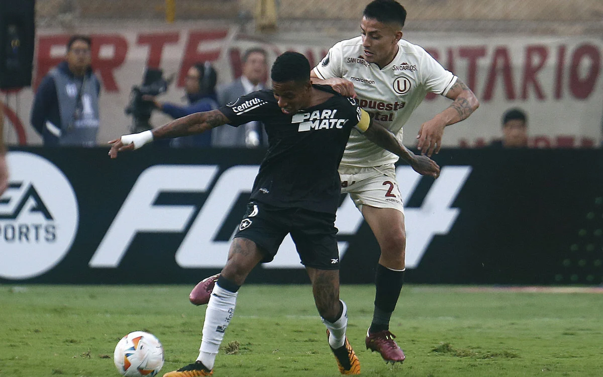 Botafogo vence o Universitario no Peru e avança na Libertadores | Vitor Silva/BFR