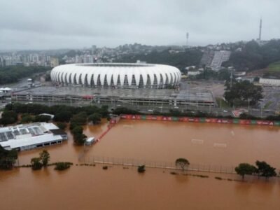 Chuvas no Rio Grande do Sul adiam jogos e devastam clubes
