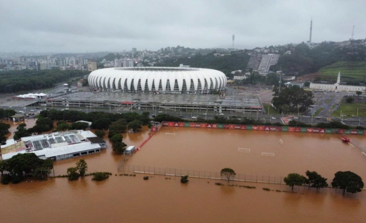 Chuvas no Rio Grande do Sul adiam jogos e devastam clubes