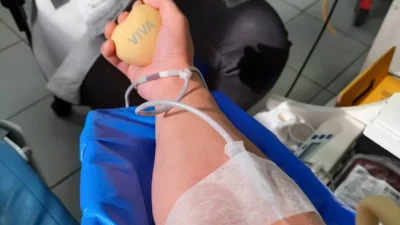 Campanha de doação de sangue no Hospital Lourenço Jorge