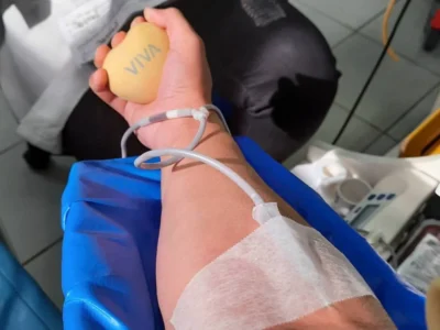 Campanha de doação de sangue no Hospital Lourenço Jorge