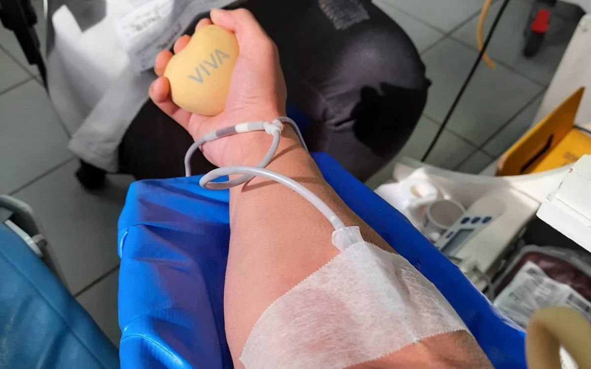 Campanha de doação de sangue no Hospital Lourenço Jorge