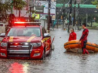 Chuva continua forte no RS - Foto; Rafa Neddermeyer-Agência Brasil