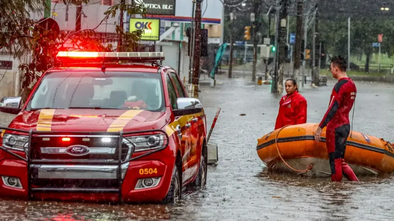 Chuva continua forte no RS - Foto; Rafa Neddermeyer-Agência Brasil