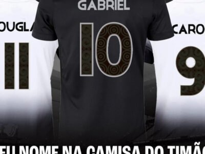 Corinthians provoca com produtos após foto vazada do Gabigol