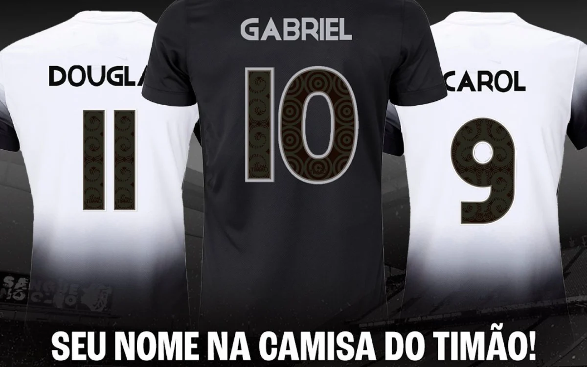 Corinthians provoca com produtos após foto vazada do Gabigol