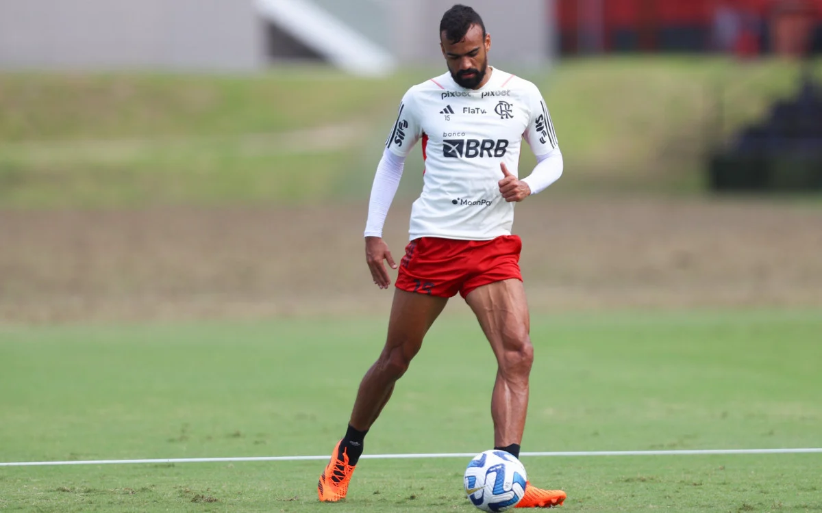 Fabrício Bruno é dúvida no Flamengo para jogo da Libertadores