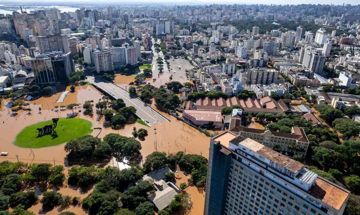 Frio intenso e elevação do Guaíba geram preocupação no RS | Gustavo Mansur/Palácio Piratini