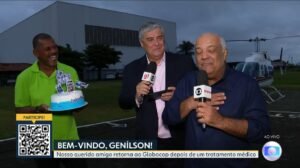 Repórter aéreo Genilson Araújo tem homenagem na volta à TV