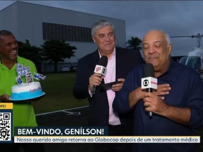 Repórter aéreo Genilson Araújo tem homenagem na volta à TV