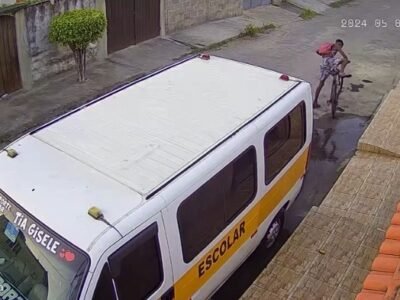 Ladrão de bicicleta tira vizinhança do sério em SG - VÍDEO
