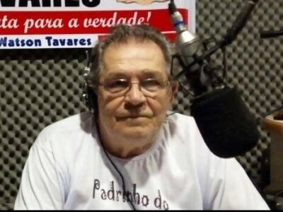 Morre radialista Watson Tavares, aos 80 anos
