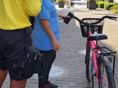 Niterói: Ciclopatrulha da GM recupera bicicleta roubada