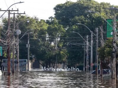 RS: Defesa Civil avisa para chuva forte e risco de inundações