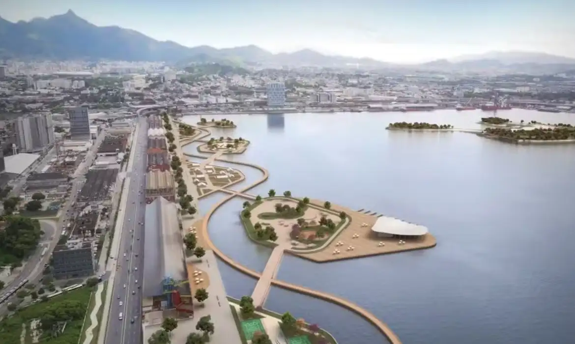 Rio de Janeiro terá parque na zona portuária com praças flutuantes