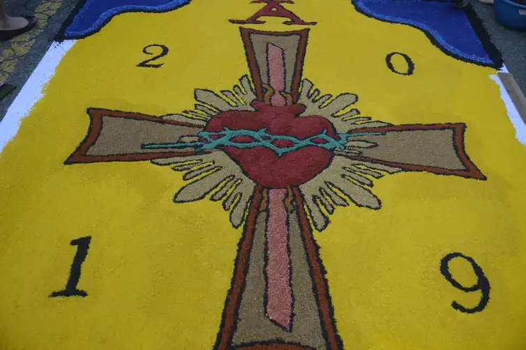 Rio estende manto de fé a Corpus Christi | Tomaz Silva/Agência Brasil