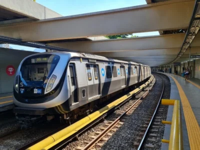 Roubo de cabos paralisa metrô no Rio de Janeiro