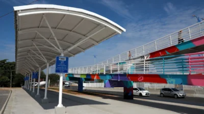 Terminal Mato Alto do BRT Transoeste é inaugurado no Rio