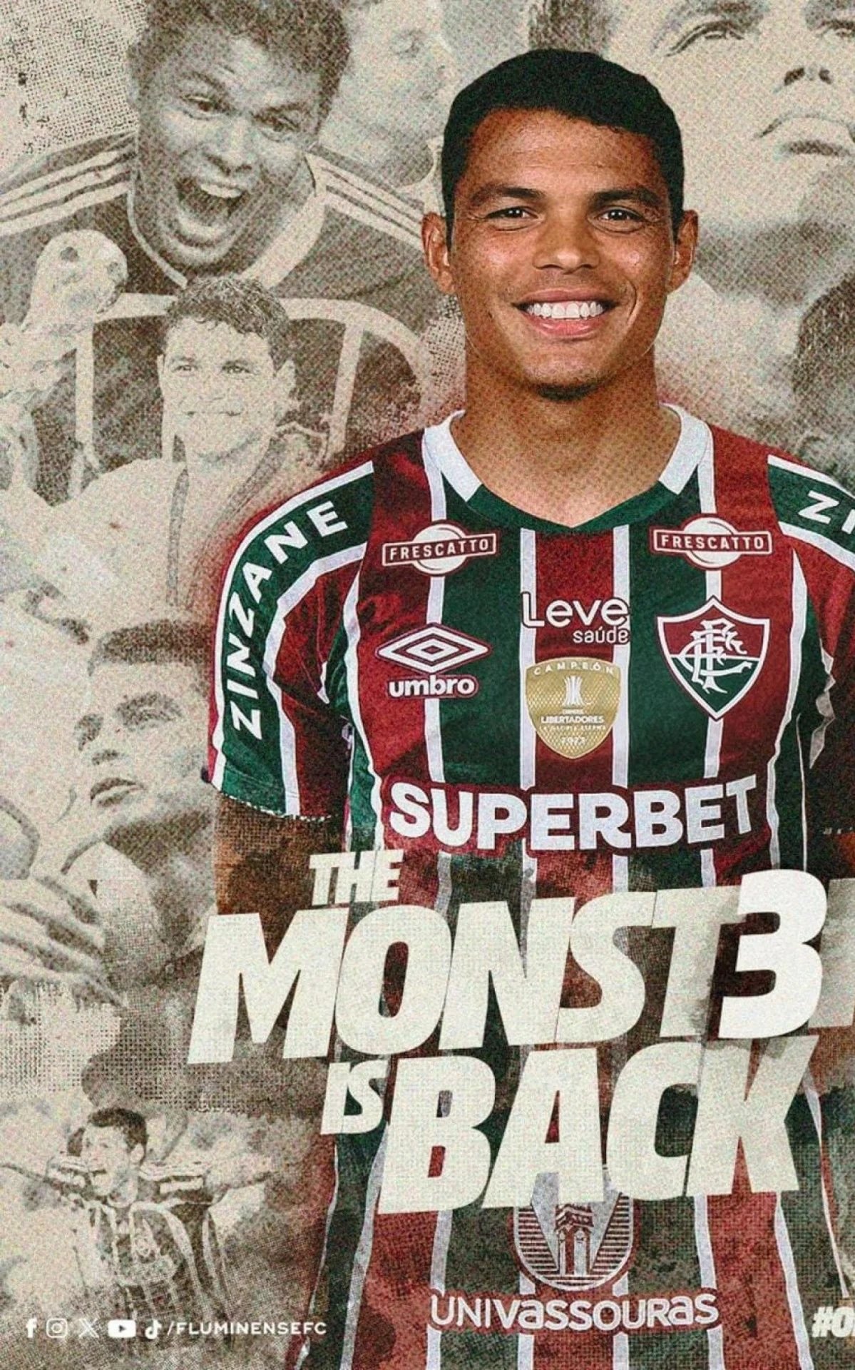 Thiago Silva é o novo reforço do Fluminense