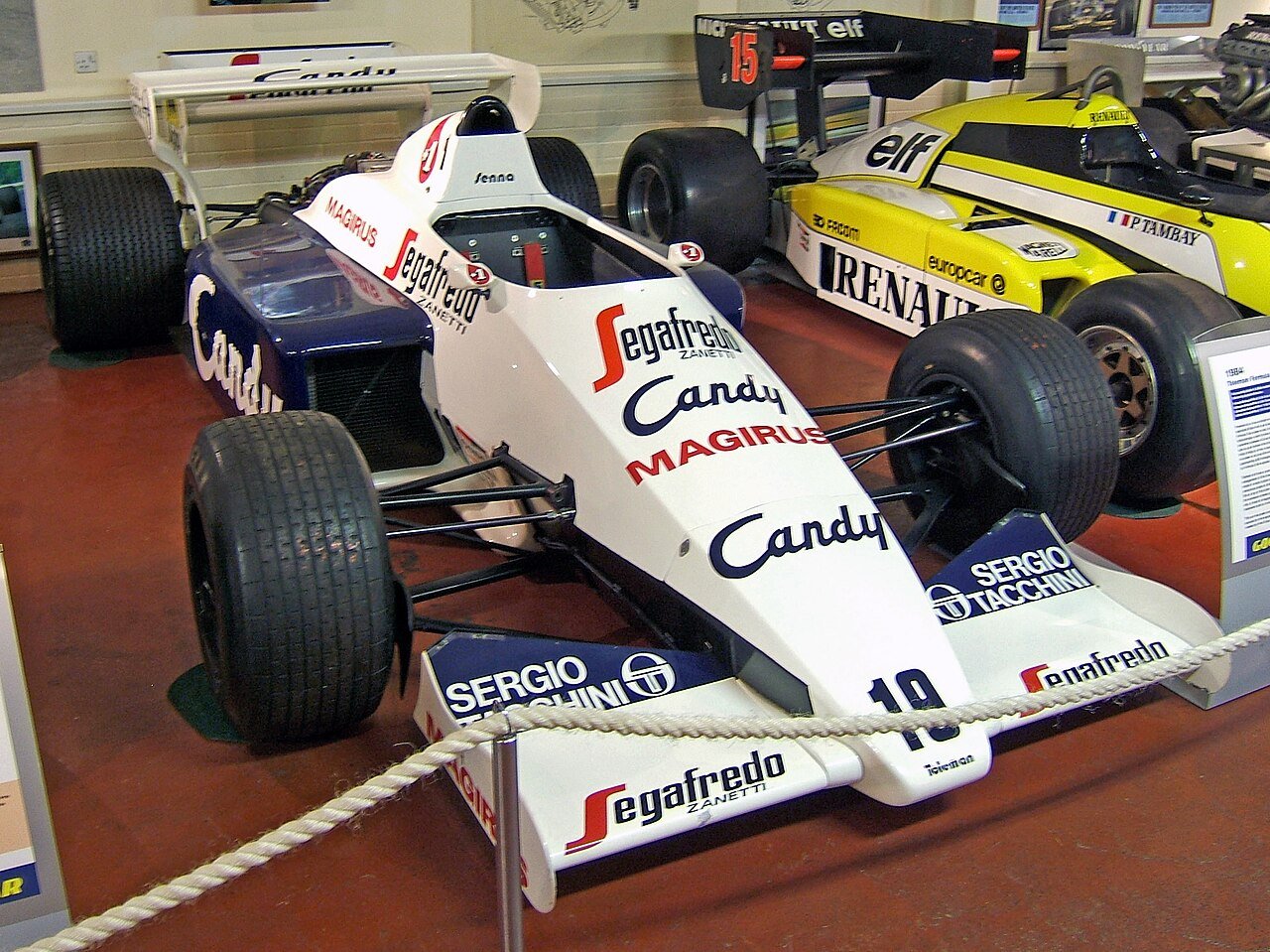 Toleman TG184, primeiro carro que Ayrton Senna correu na F1| Créditos: John Chapman/(Pyrope)