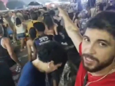 Turista assaltado em Copacabana antes do show da Madonna - Vídeo