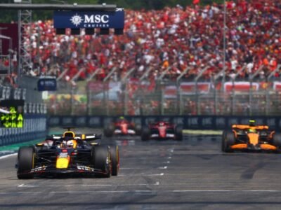 Verstappen vence em Ímola após duelo épico com Norris | ₢ Red Bull Content Pool