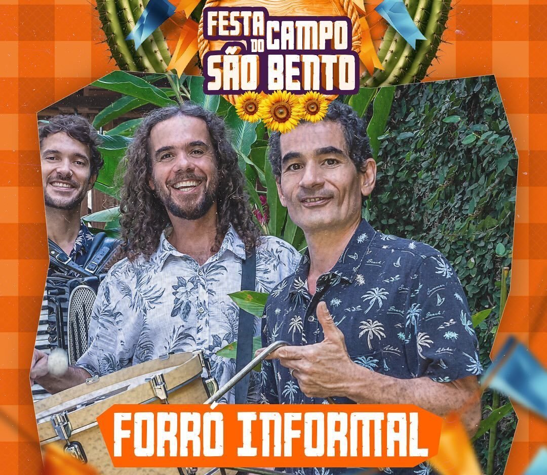Festa Junina do Campo de São Bento 2024, em Niterói; detalhes Forró Informal