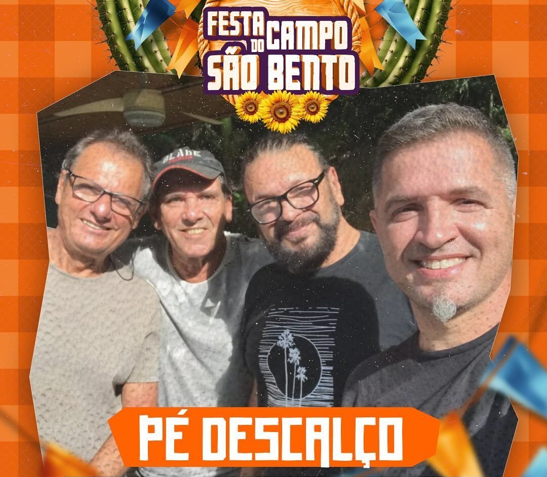 Festa Junina do Campo de São Bento 2024, em Niterói; detalhes Pé Descalço