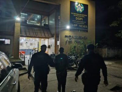Guarda municipal prende ladrão de poste em São Gonçalo