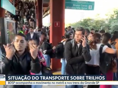 Homem xinga Globo ao vivo e Bocardi detona - Vídeo
