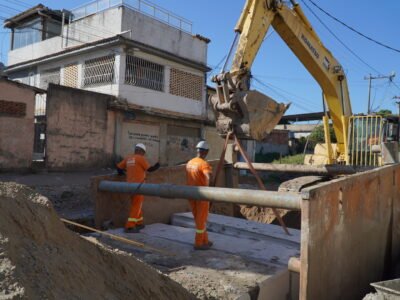 Obras de macrodrenagem avançam em Mutuaguaçu