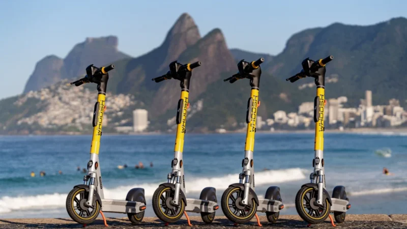 Serviço de patinetes elétricos voltam ao Rio de Janeiro