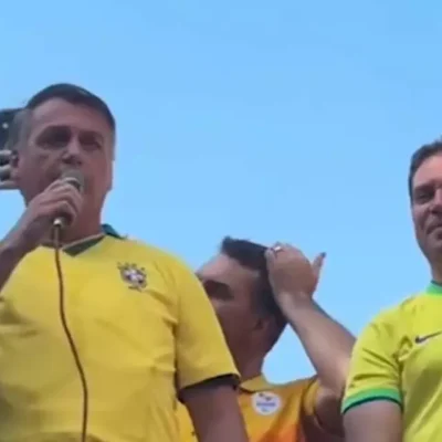 Pré-campanha de Ramagem tem presença e discurso de Bolsonaro