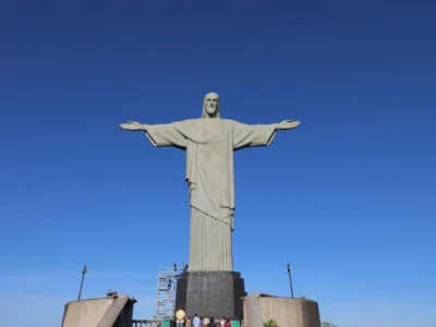Botafogo comemora 130 anos no Cristo Redentor