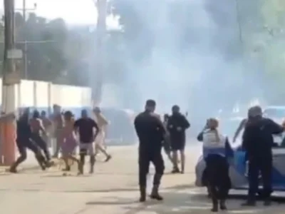 Briga de torcida em Nilópolis termina com três presos - Vídeo