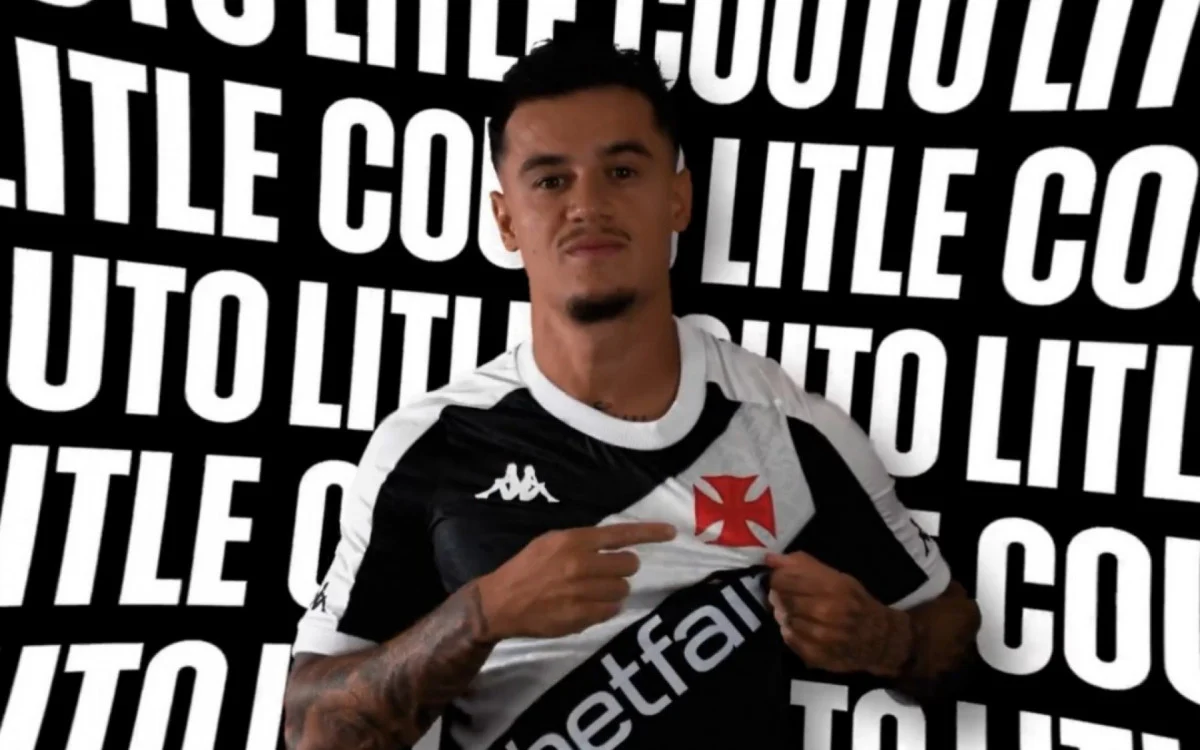 É Oficial: Vasco anuncia contratação de Philippe Coutinho