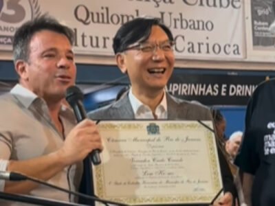 Embaixador sul-coreano recebe título de Cidadão Carioca