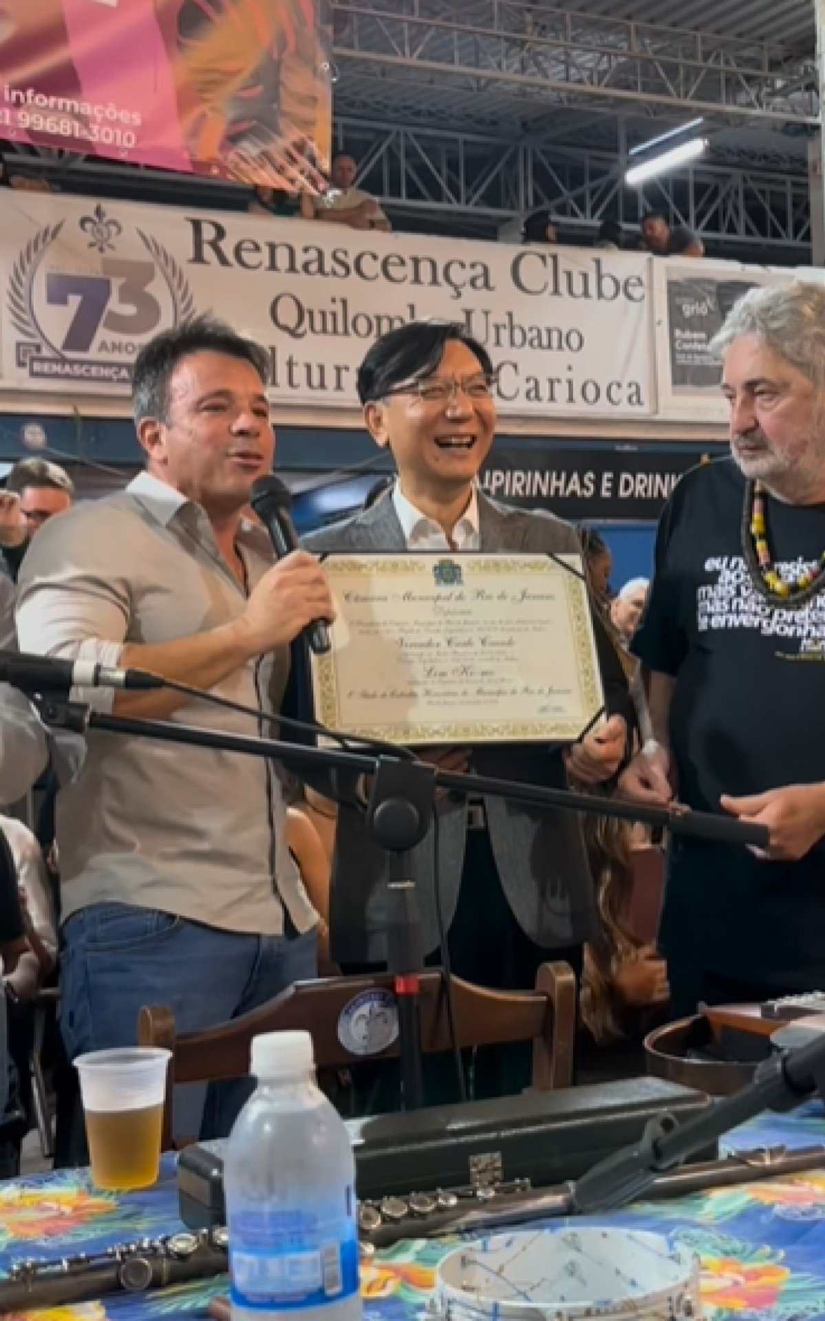 Embaixador sul-coreano recebe título de Cidadão Carioca