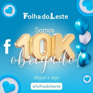 Curta e siga o Folha do Leste no Facebook!