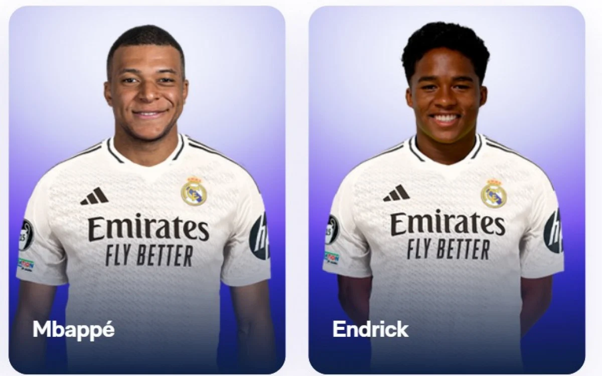Jovem Endrick declara admiração por Mbappé
