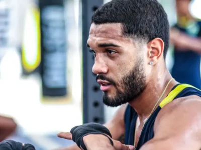 Luiz 'Bolinha' Oliveira é eliminado nas oitavas de final do boxe